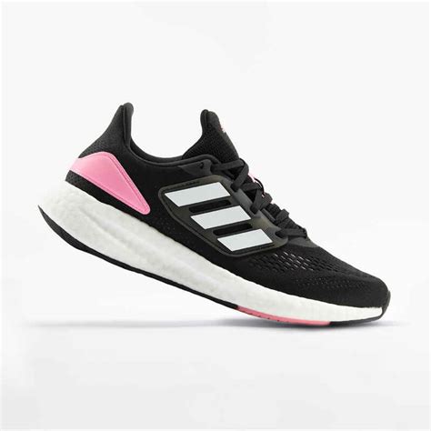 adidas laufhose schwarz pink|adidas Pureboost 5 Running Shoes .